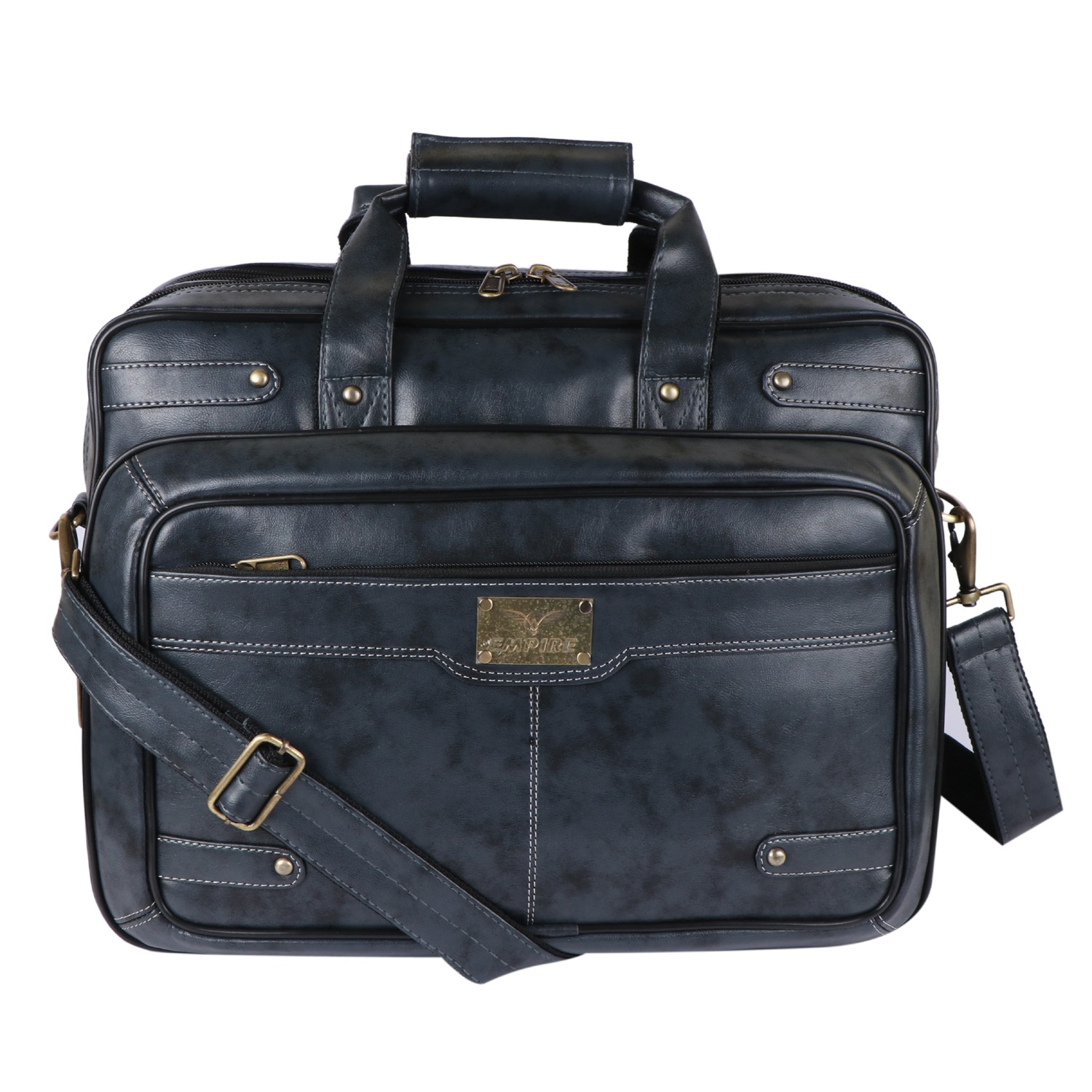 Empire Stylish Office Messenger Laptop Bags IAEF GRY