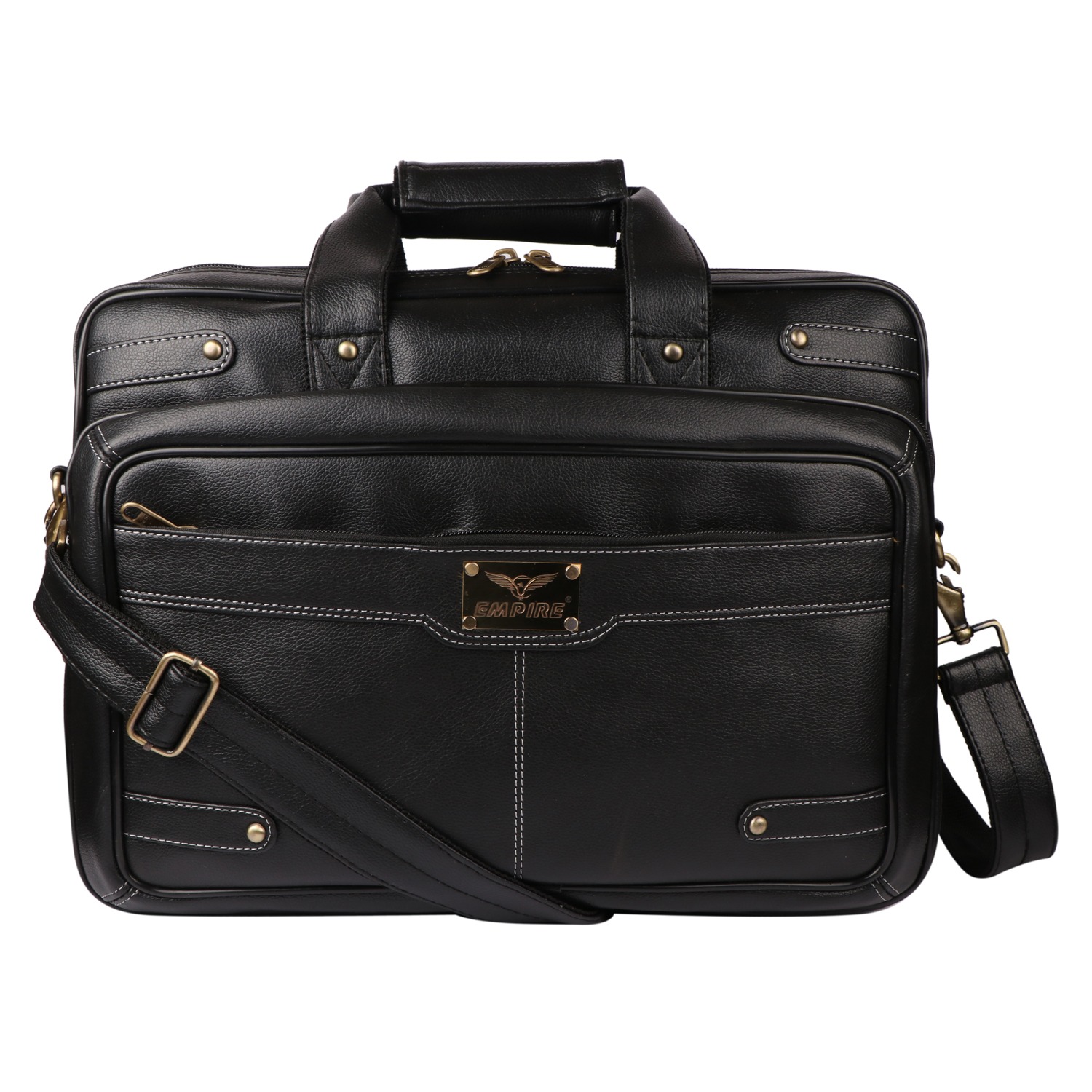 Empire Stylish Office Messenger Laptop Bags IAEF BLK
